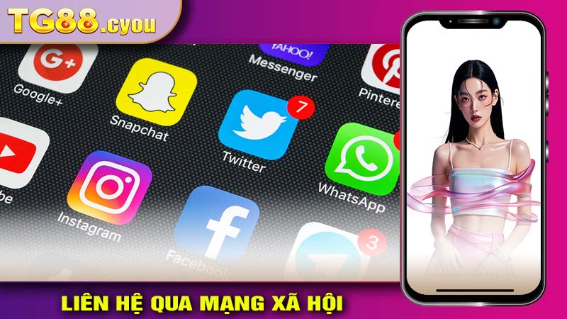 Liên hệ qua mạng xã hội